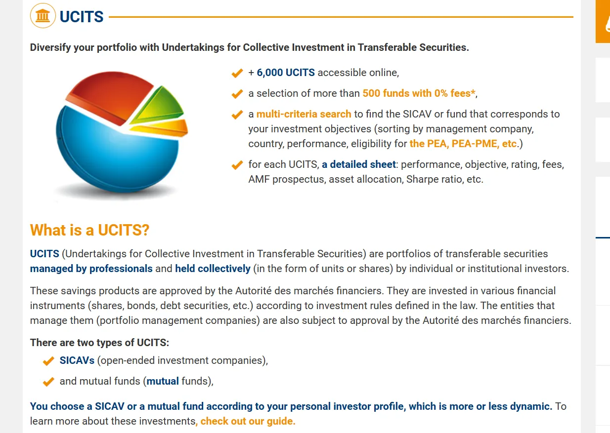 UCITS UCITS