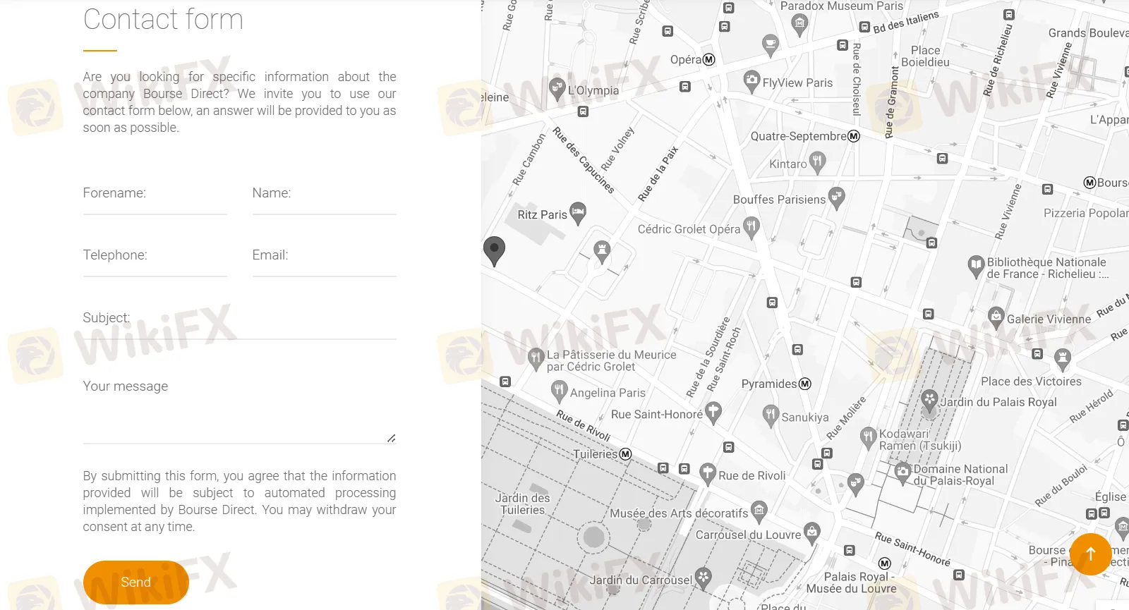 お問い合わせフォーム お問い合わせフォーム
