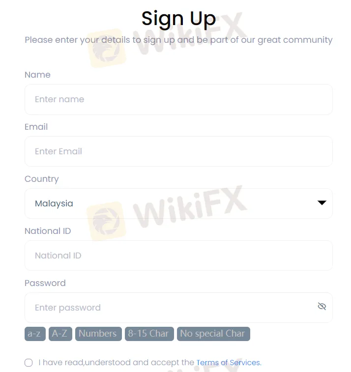 How to Open an Account