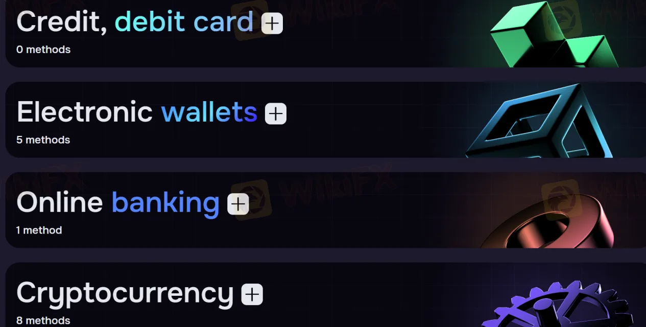 Deposit & Withdrawal 