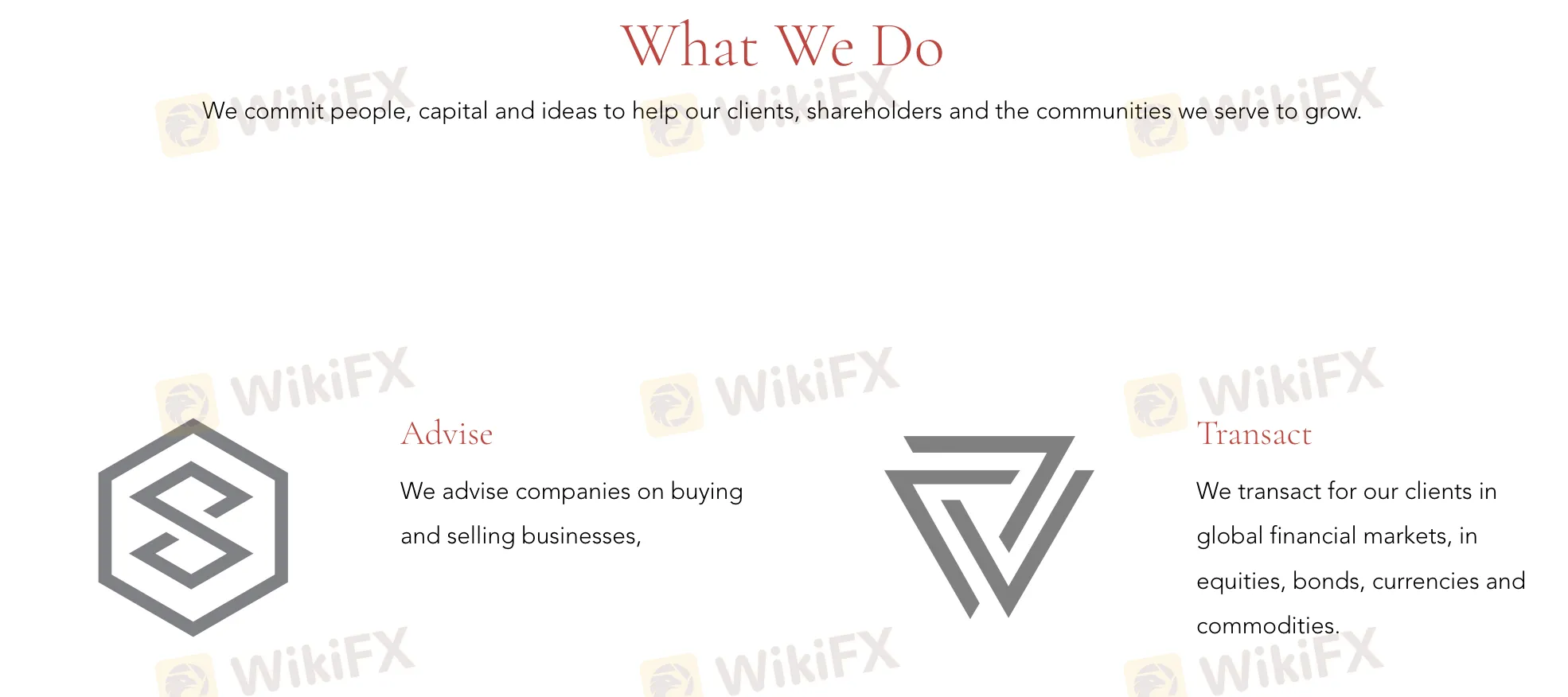 Produits et services Produits et services