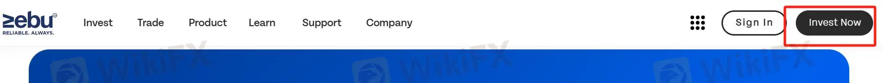 Click the button ''Invest Now'' Click the button ''Invest Now''