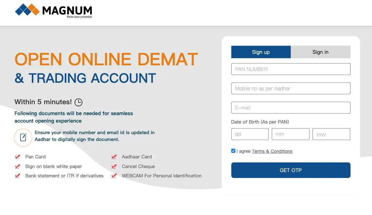 How to Open an Account?