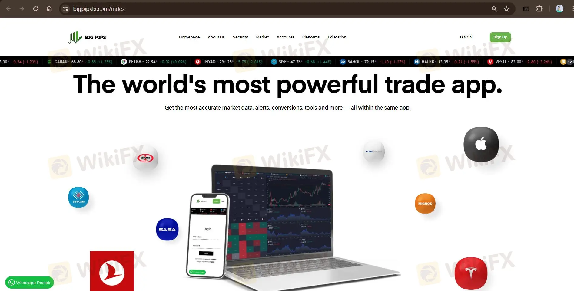 Bigpips' homepage