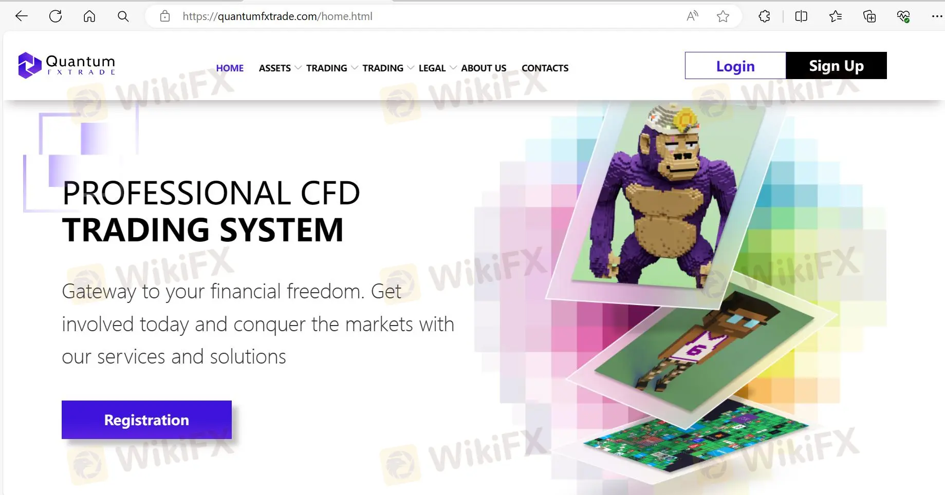 Página principal de Quantum Fx Trade Página principal de Quantum Fx Trade