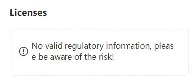 कोई लाइसेंस नहीं कोई लाइसेंस नहीं