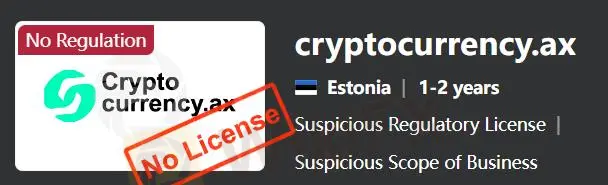 Cryptocurrency.ax是否合法？