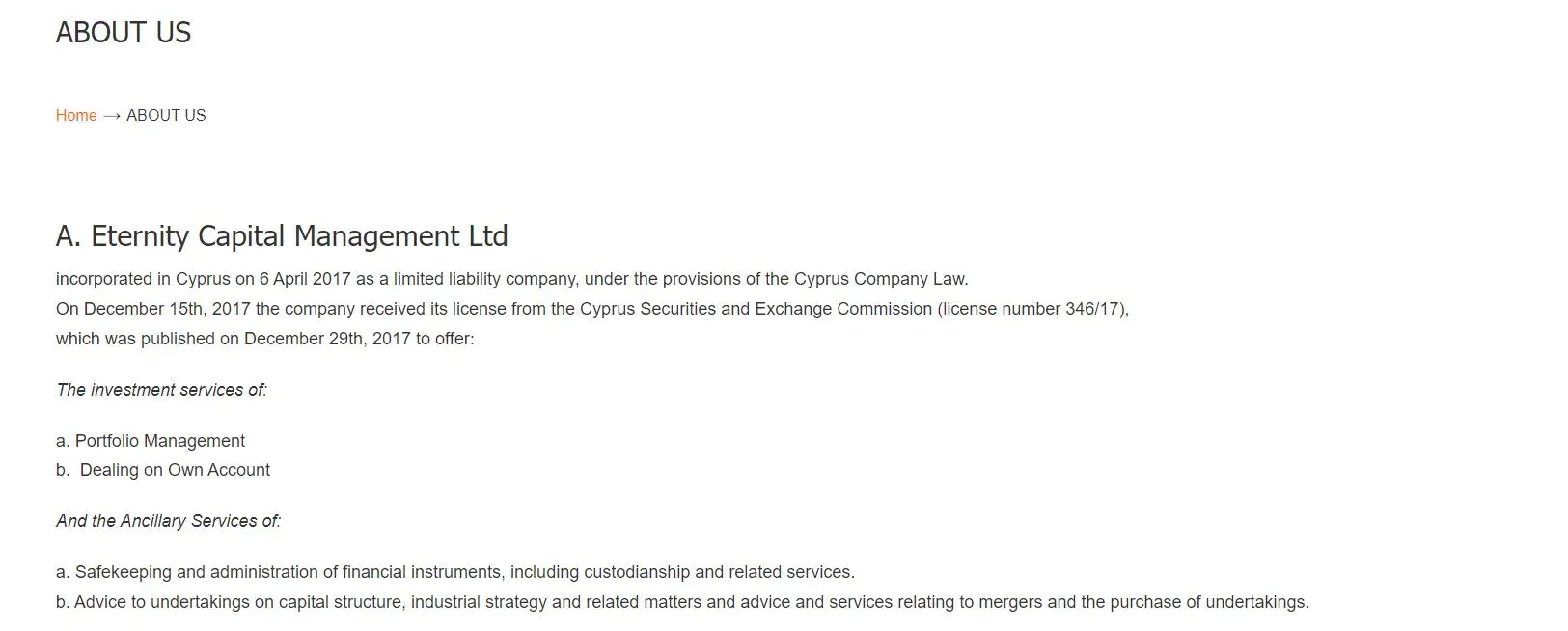 Services Services