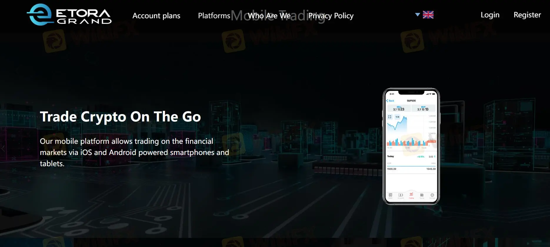 Aplicación de Trading Móvil Aplicación de Trading Móvil