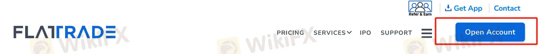 点击“开设账户”按钮