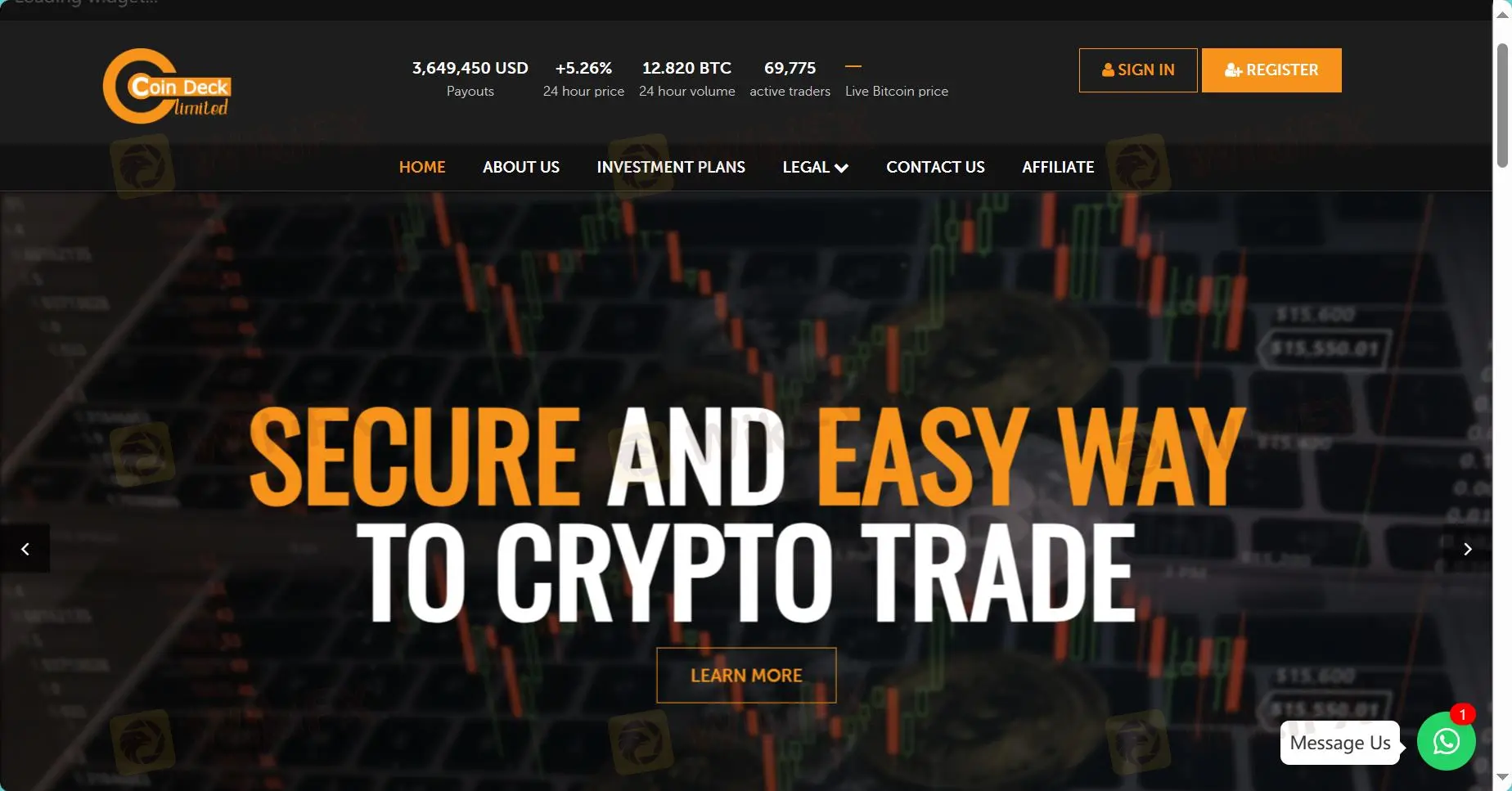 COIN DECK LIMITEDs ana sayfası COIN DECK LIMITEDs ana sayfası