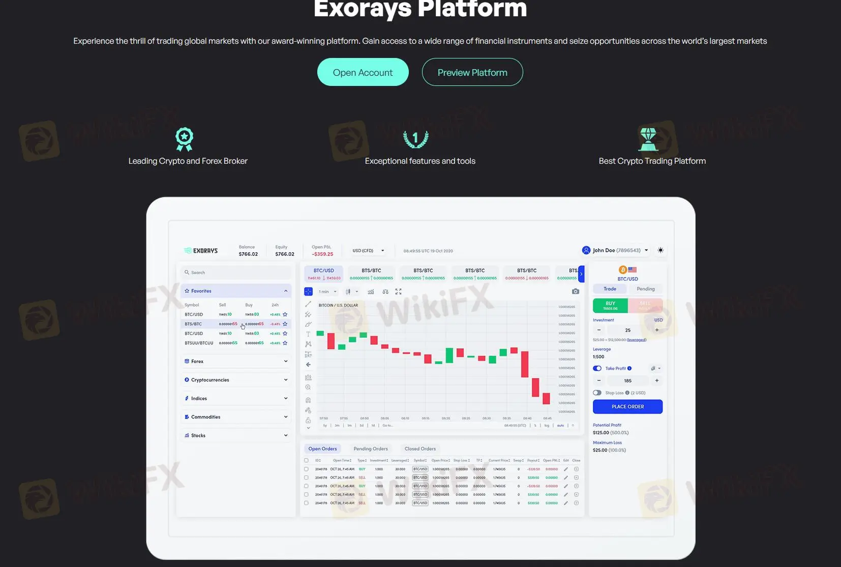 Nền tảng Exorays