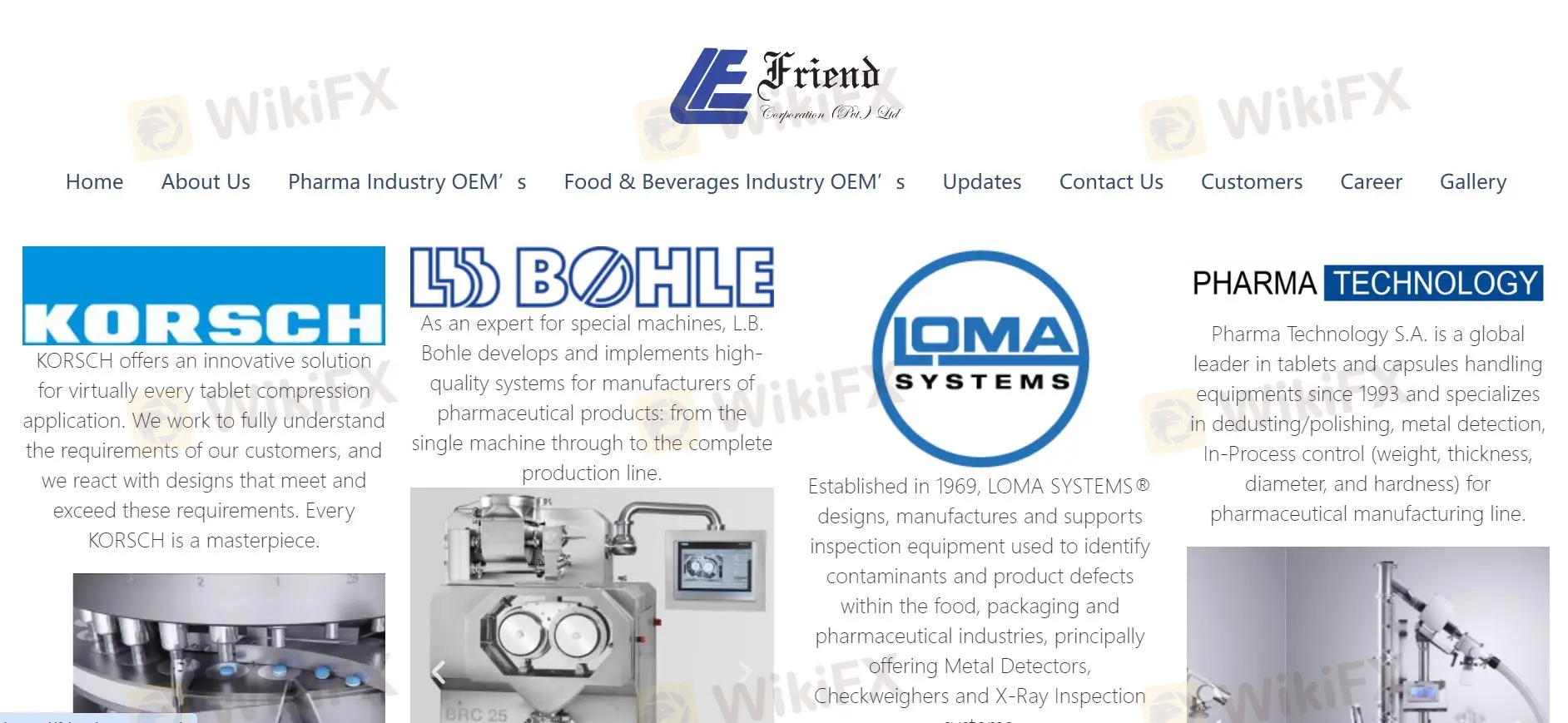 Main Products