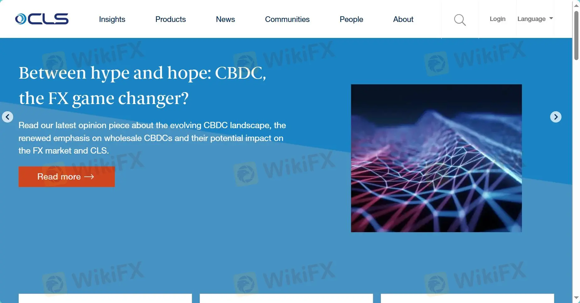 Homepage ng CLS