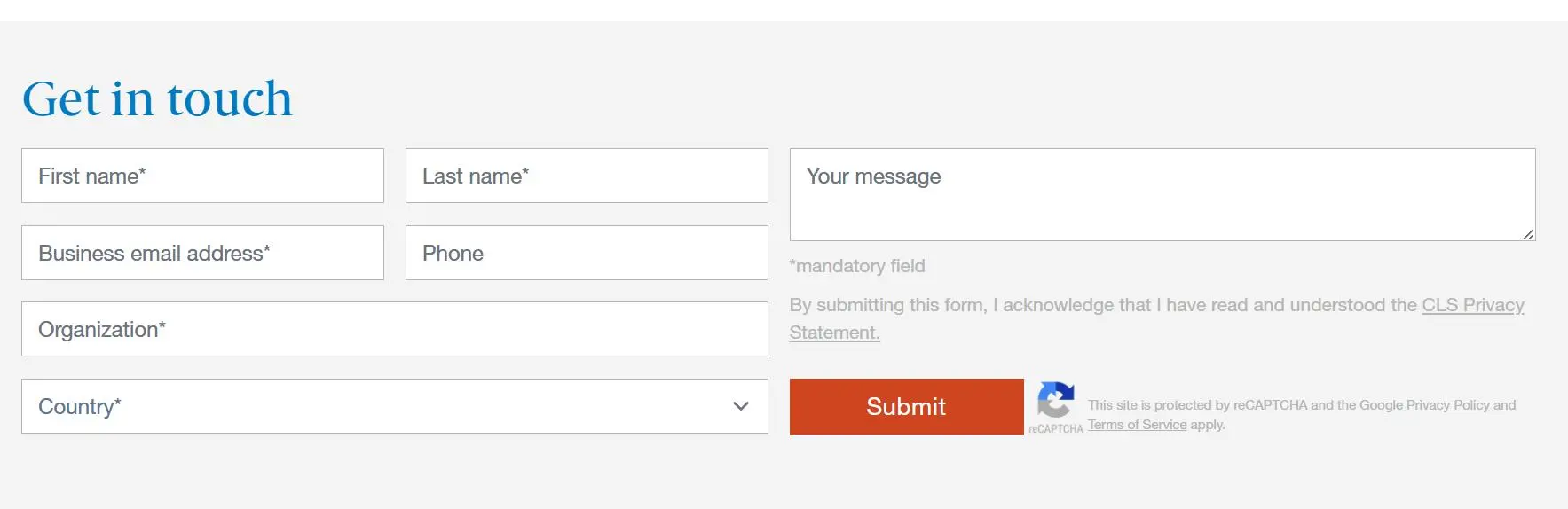 contact form contact form