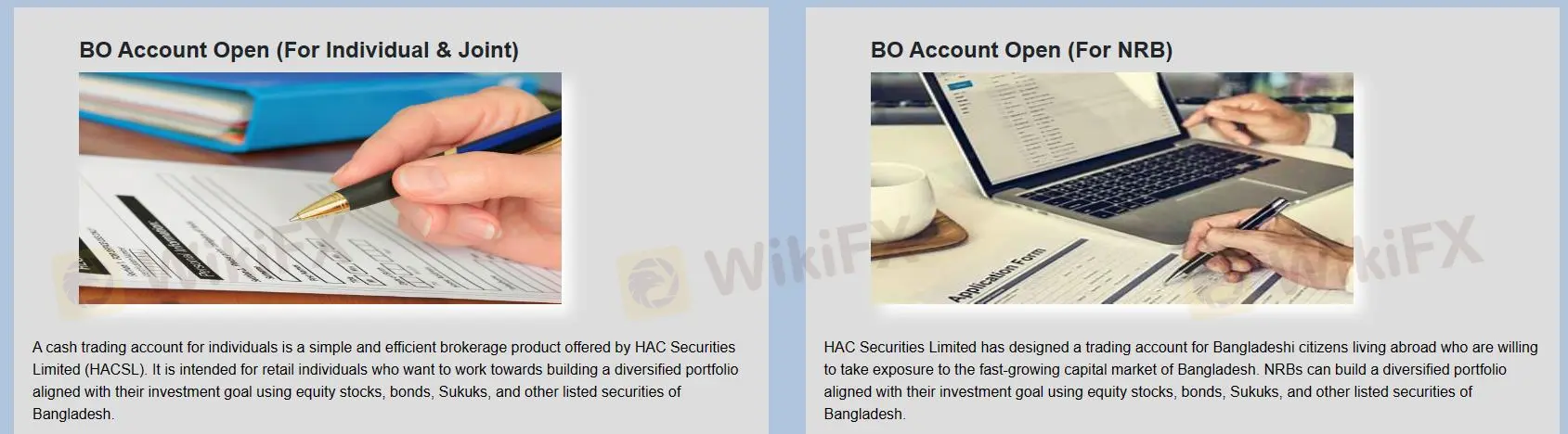 BO口座開設 BO口座開設