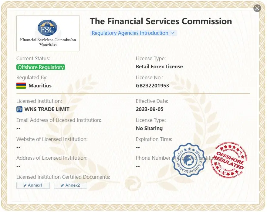 Regulatory Status