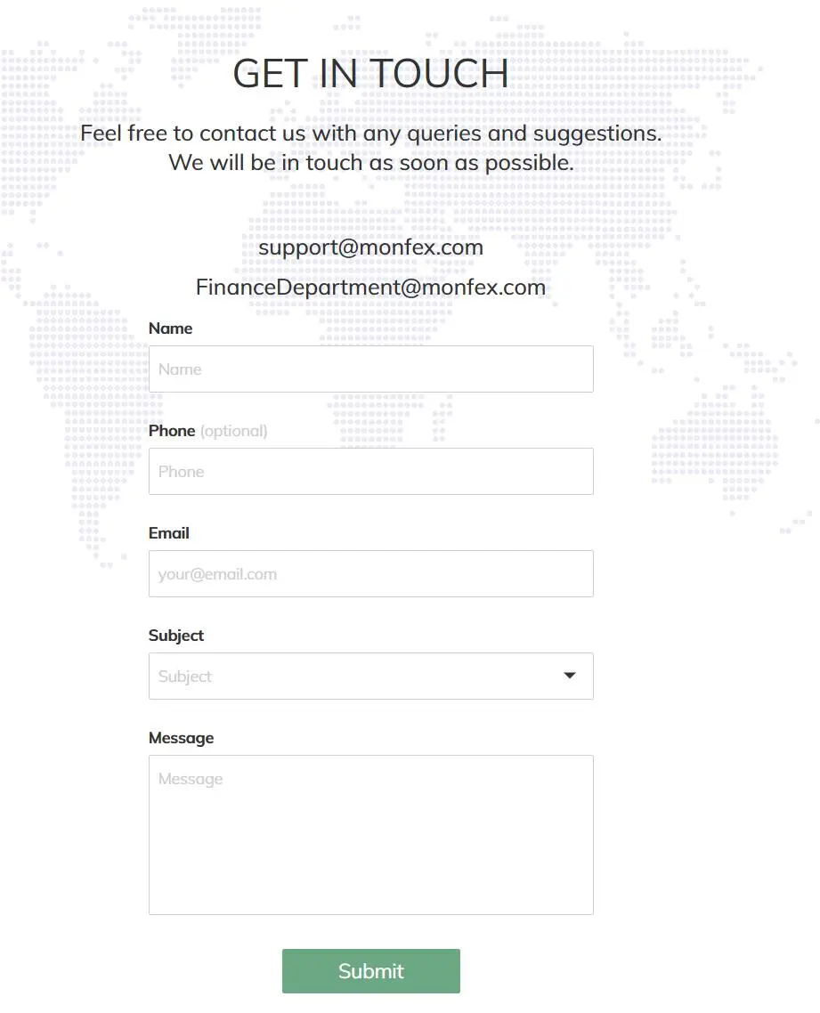 contact info