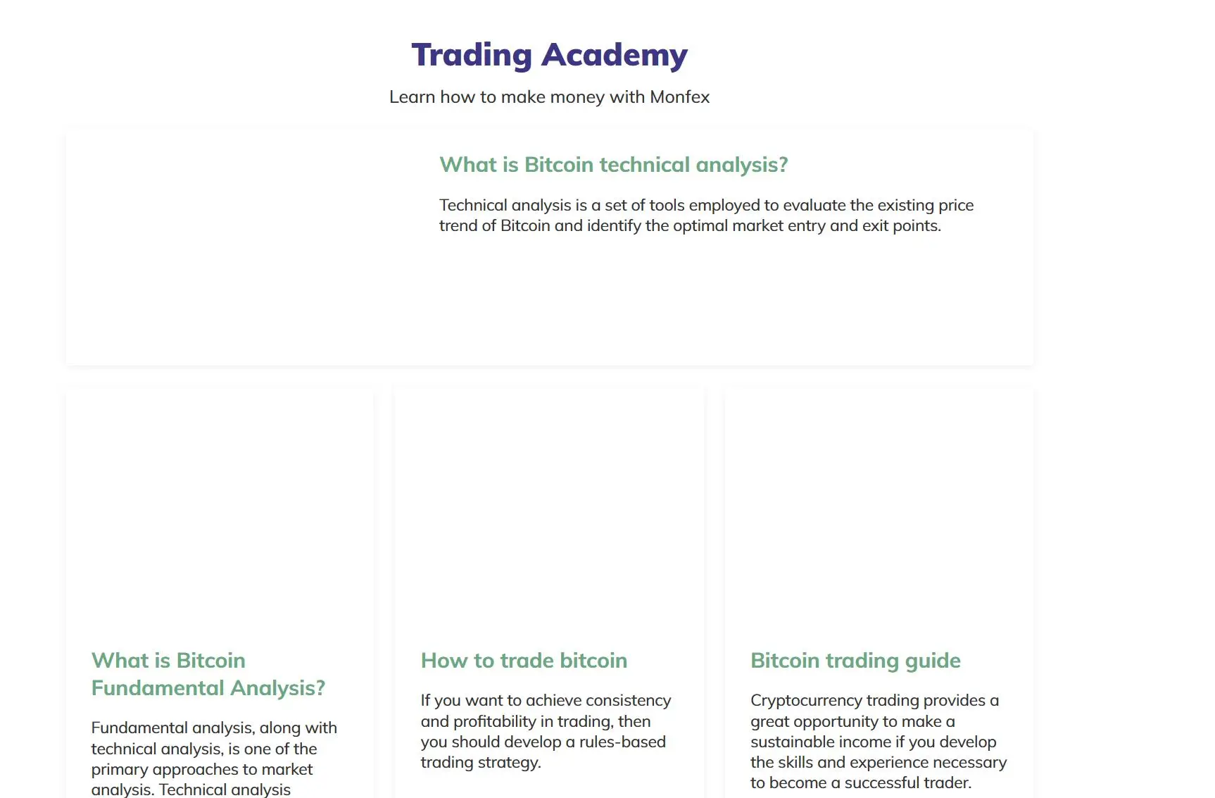 Trading academy