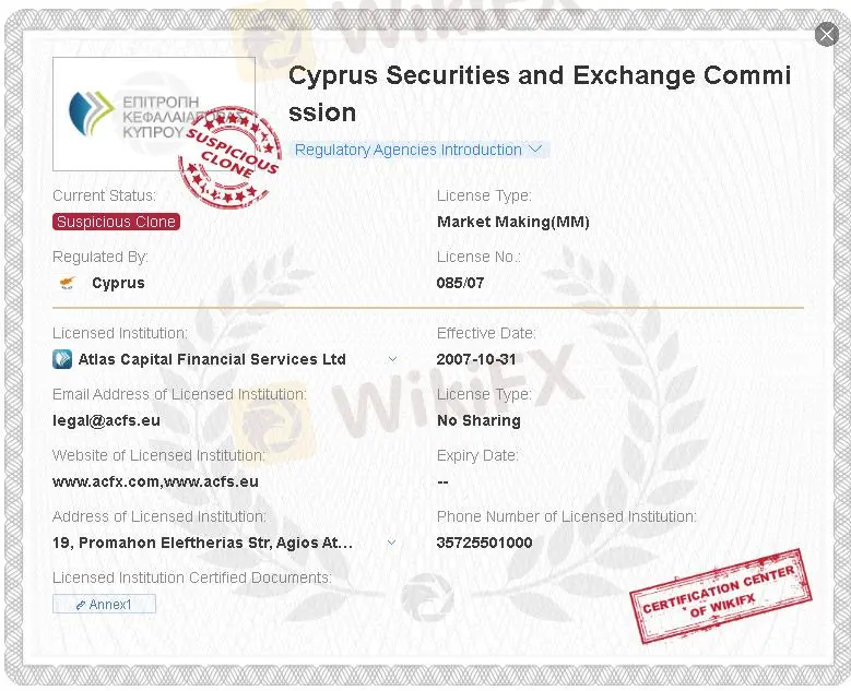 Suspicious CySEC clone