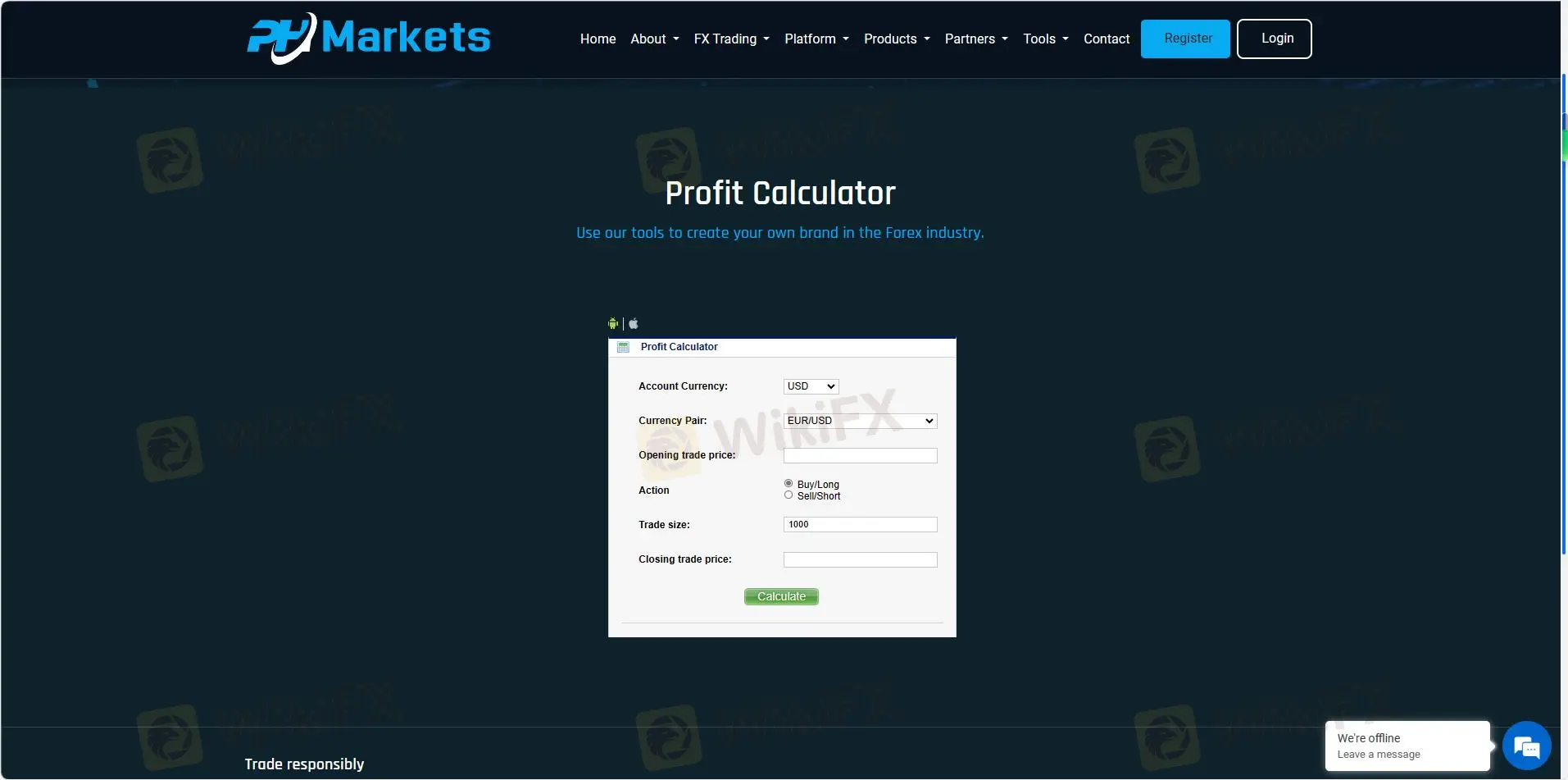 آلة حاسبة الربح