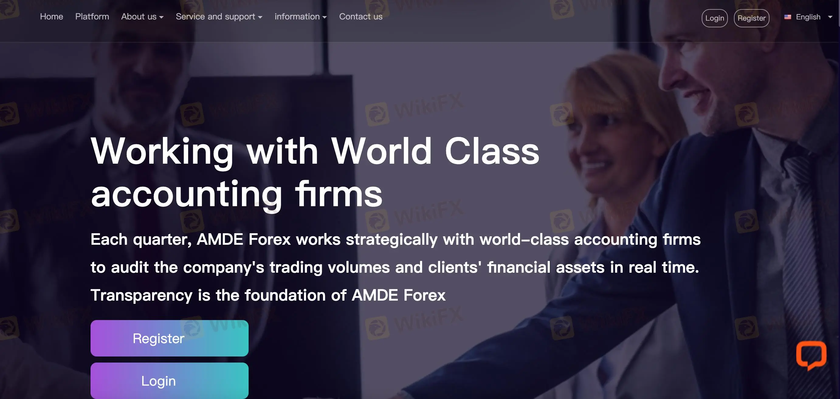 ภาพรวมของ AMDE Forex