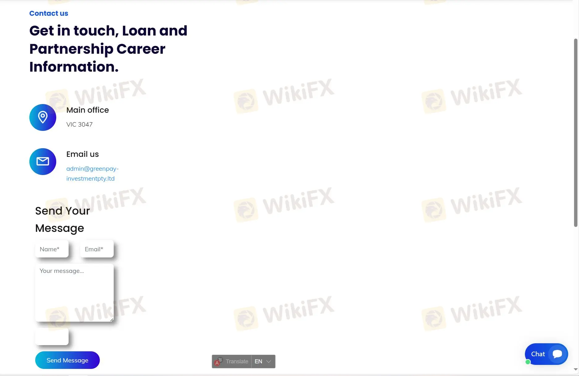 Contact info Contact info