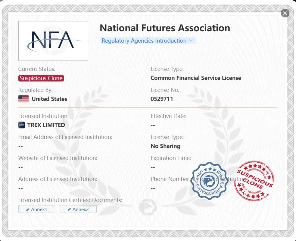 suspicious clone NFA license suspicious clone NFA license
