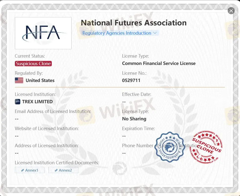 suspicious clone NFA license suspicious clone NFA license