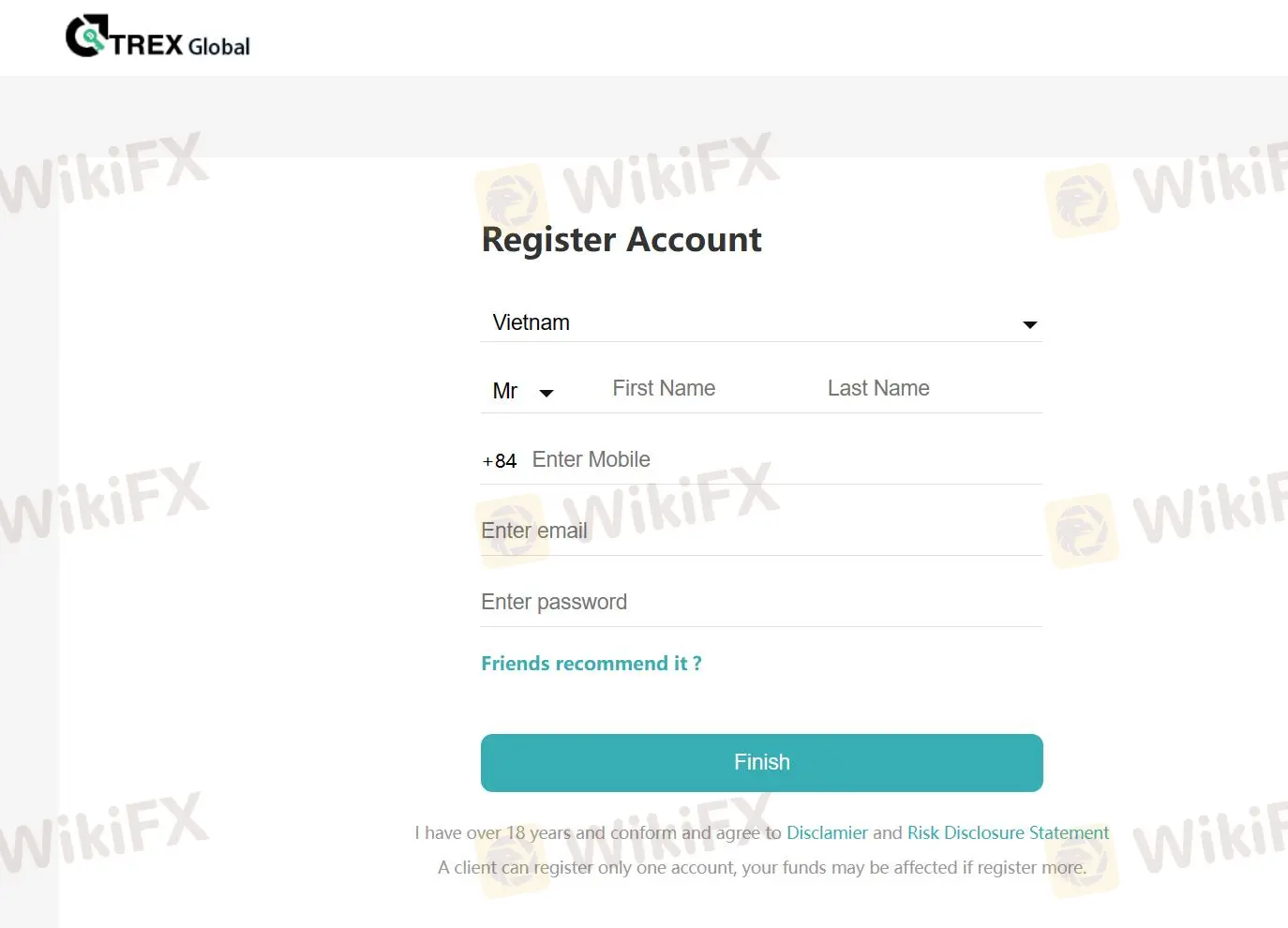 fill in required info fill in required info