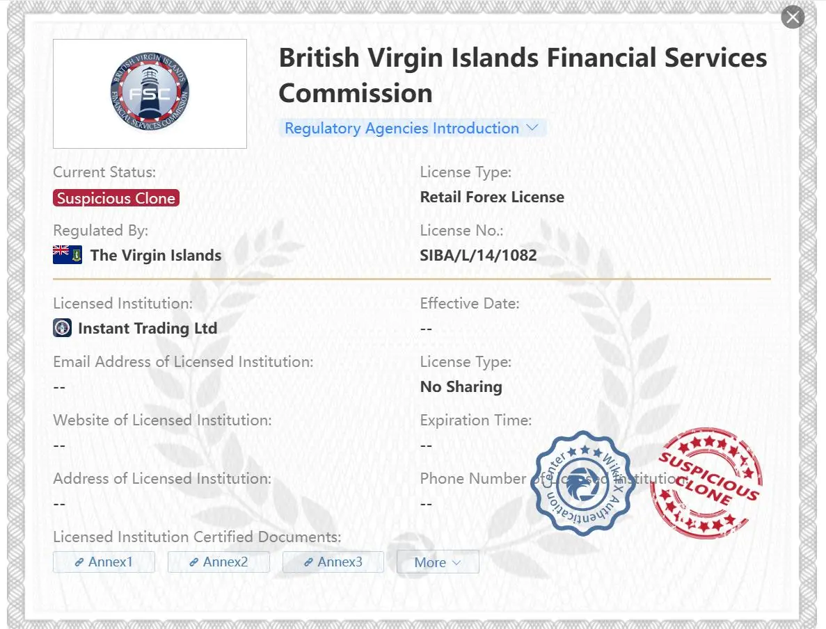 suspicious clone FSC license