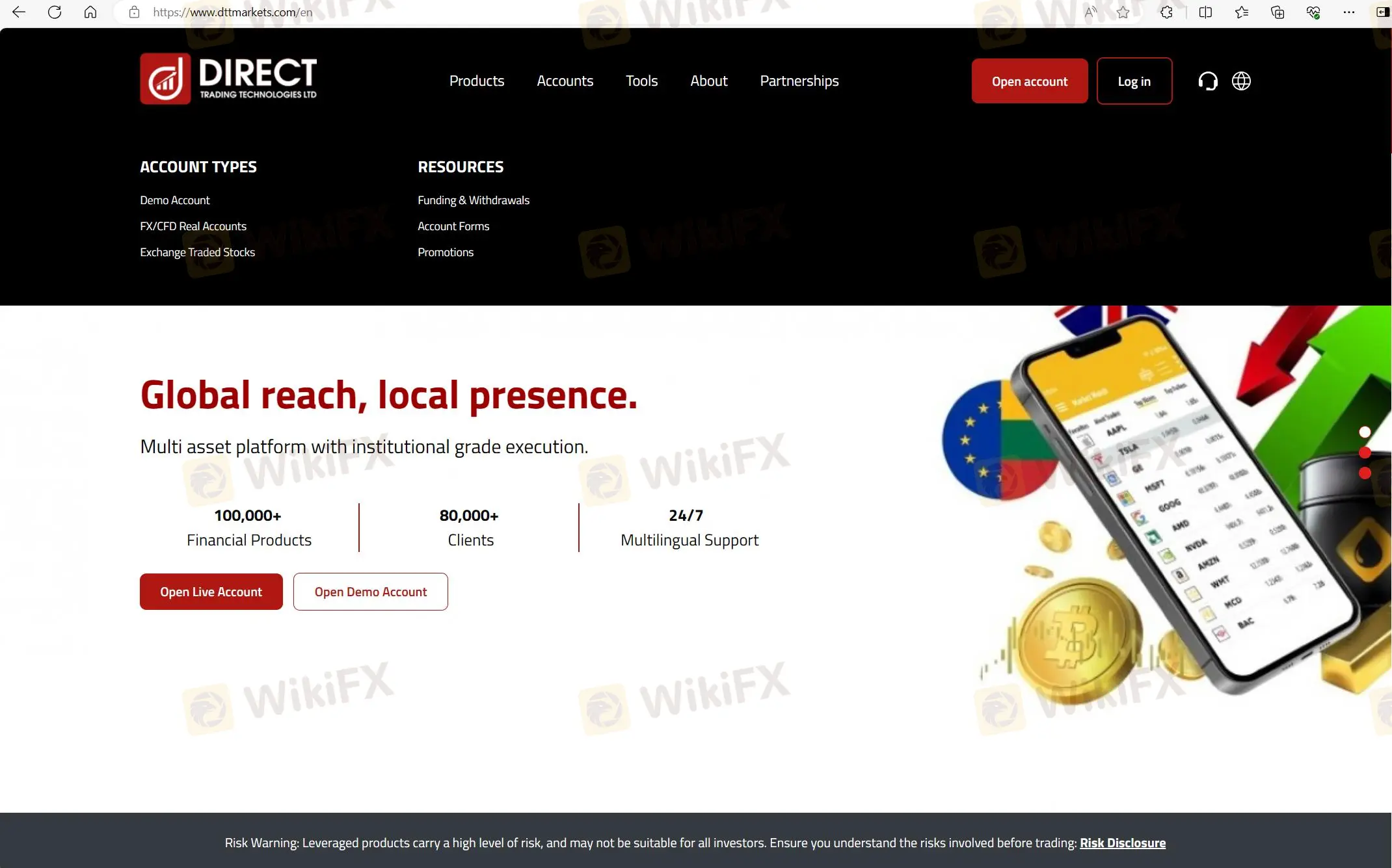 Direct TT金融主页