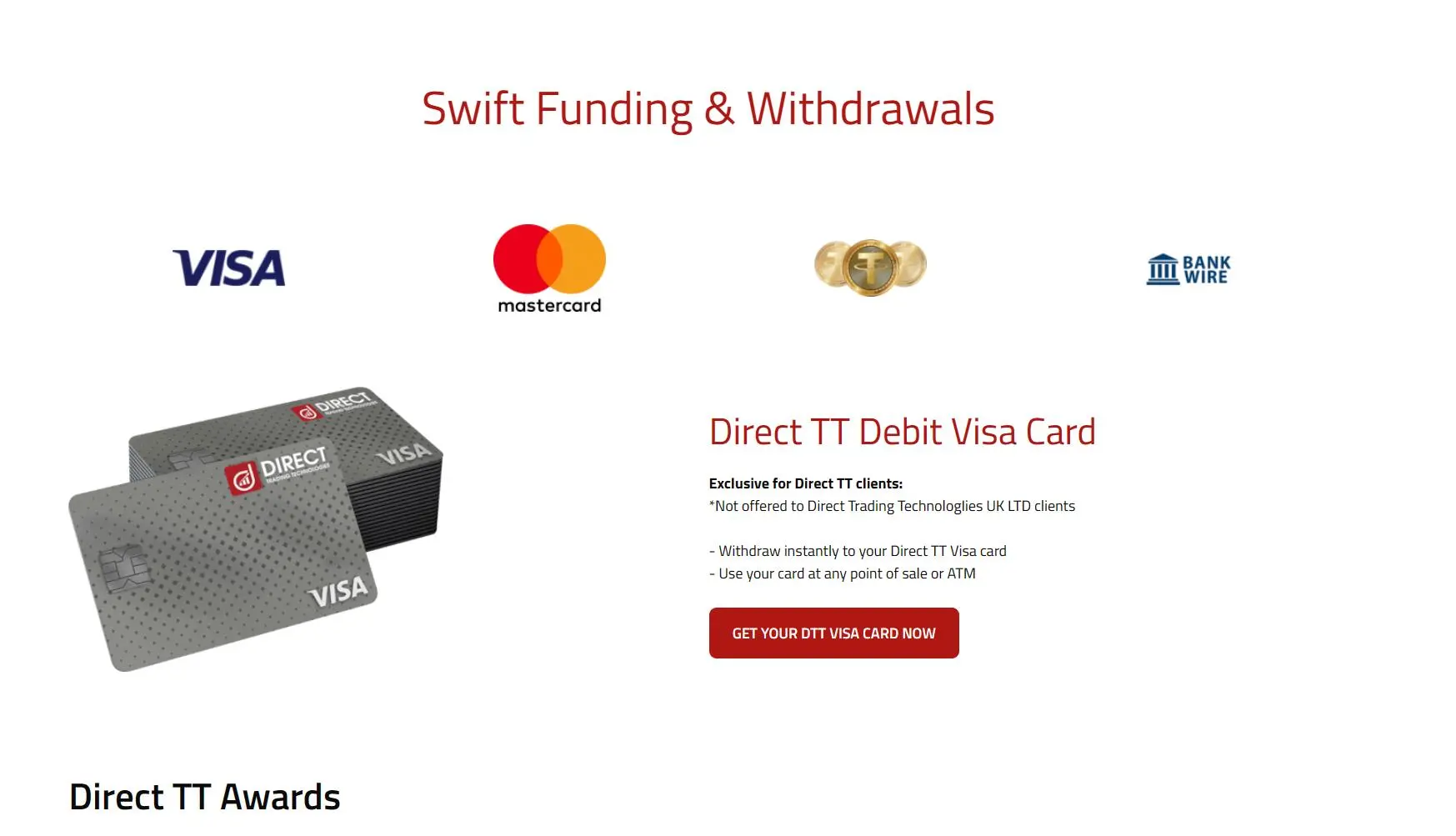 Deposit & Withdrawal