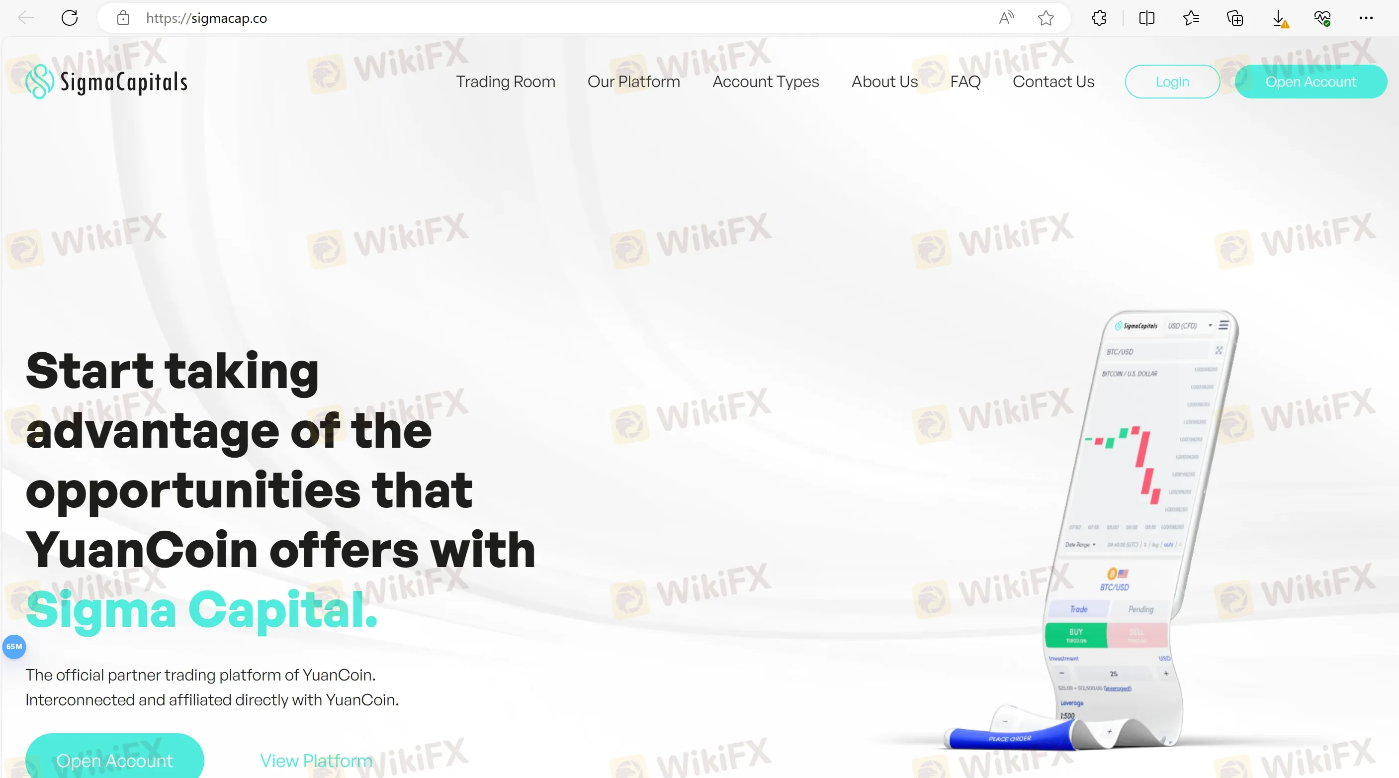 SIGMA CAPITAL's homepage