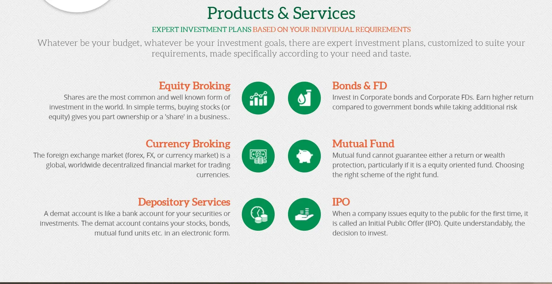 Products & Services