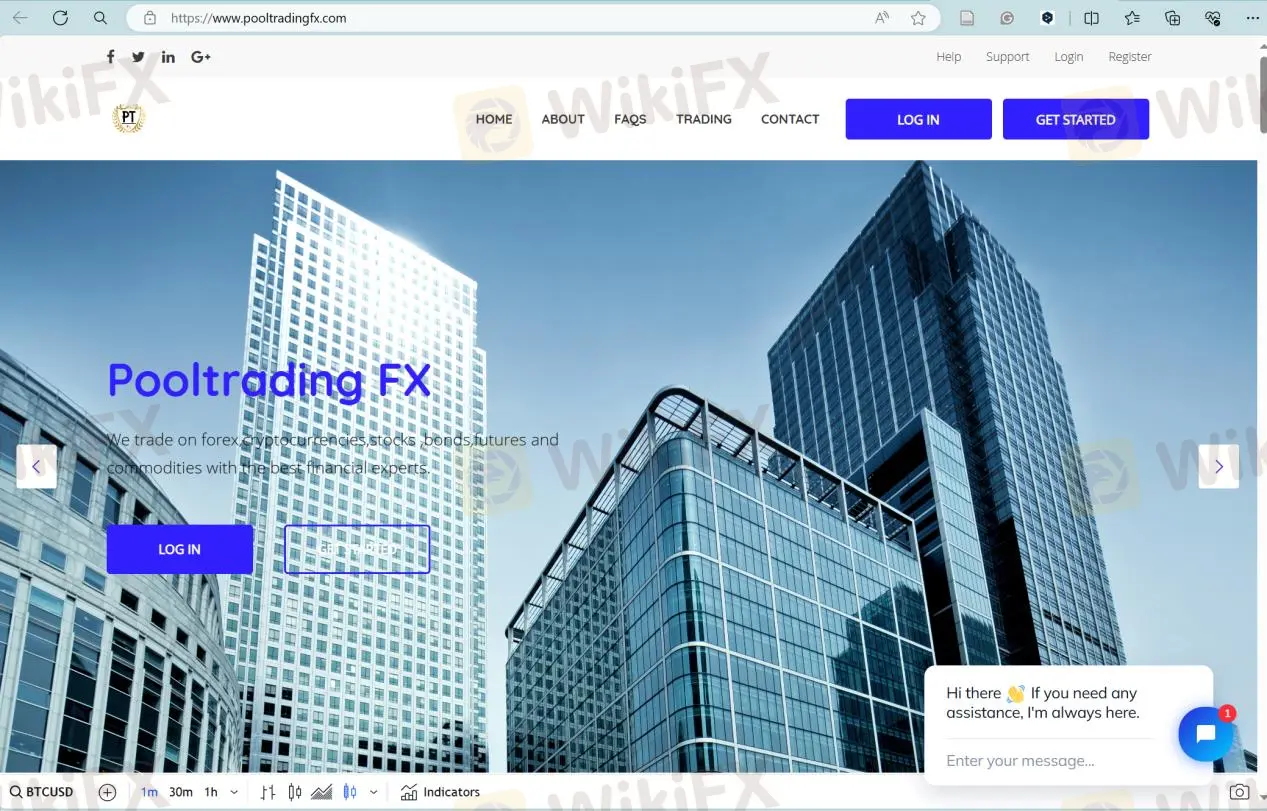 Pool TradingFx's homepage
