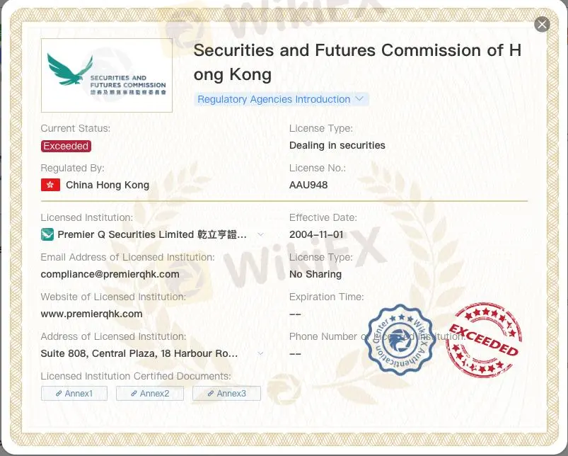 Regulatory Status Regulatory Status