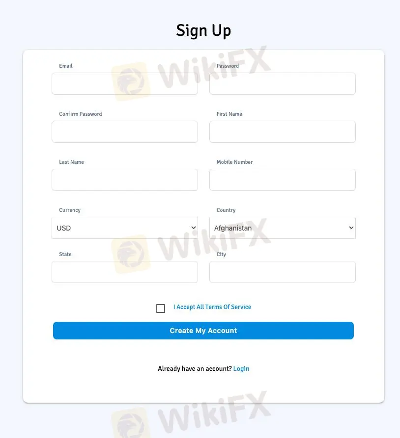 How to Open an Account?
