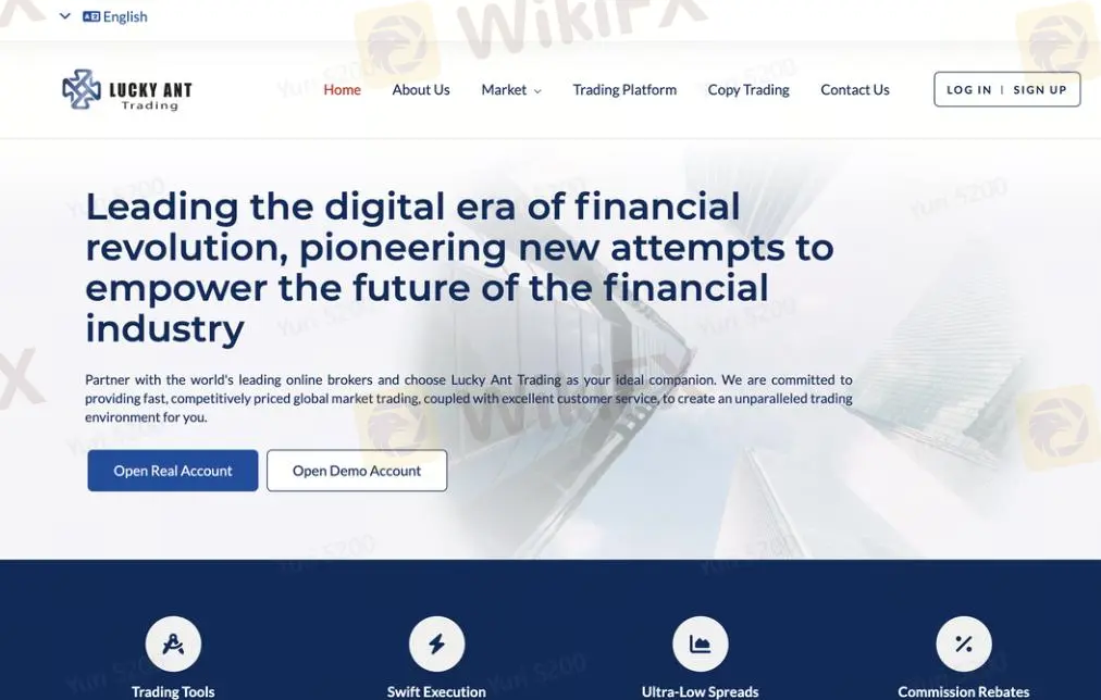 Pangkalahatang-ideya ng Lucky Ant Trading