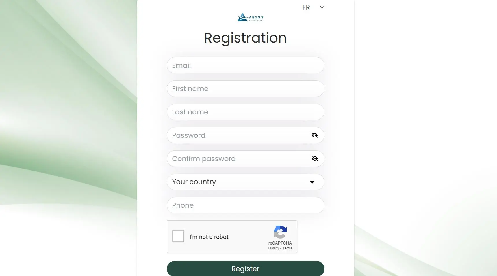 fill in required info fill in required info