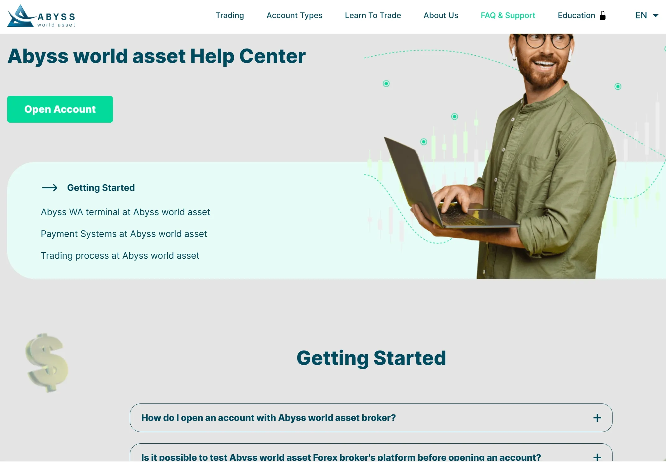 FAQ page FAQ page