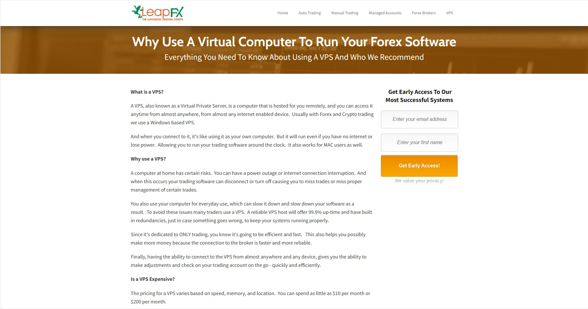 Virtual Private Server (VPS)