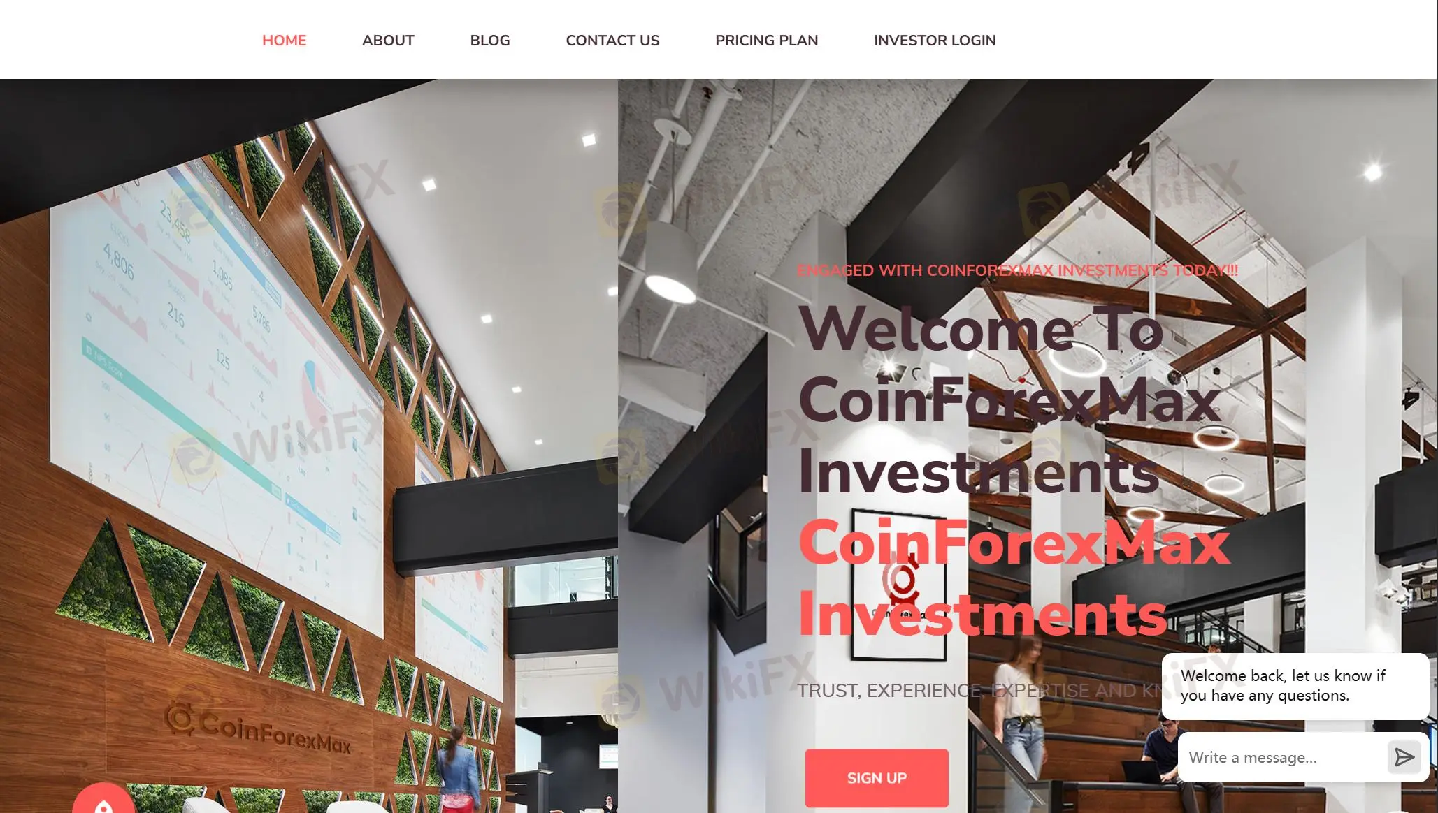 Überblick über Coin Forex Max