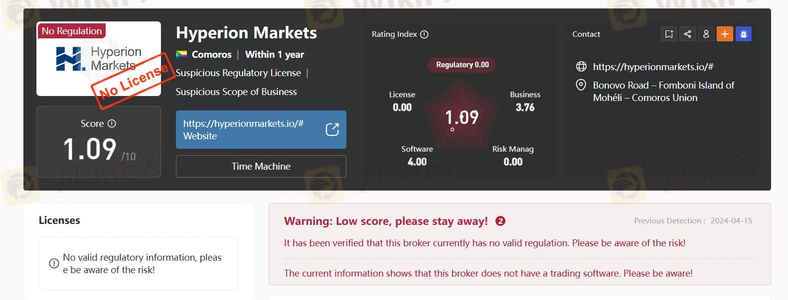 Regulatory Status