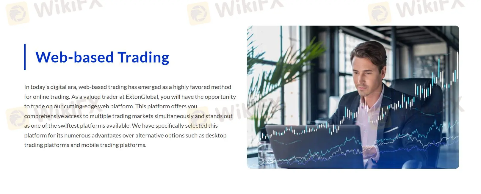 web-based trading platform