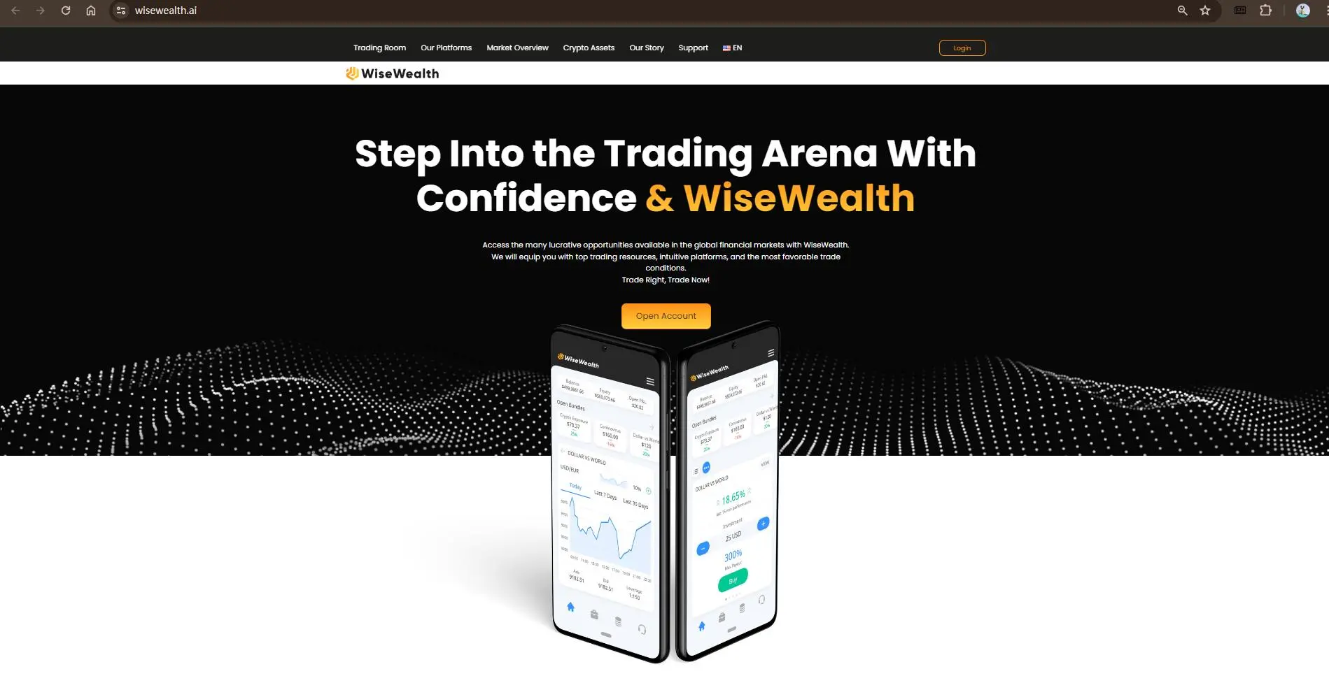 WiseWealth 的主頁