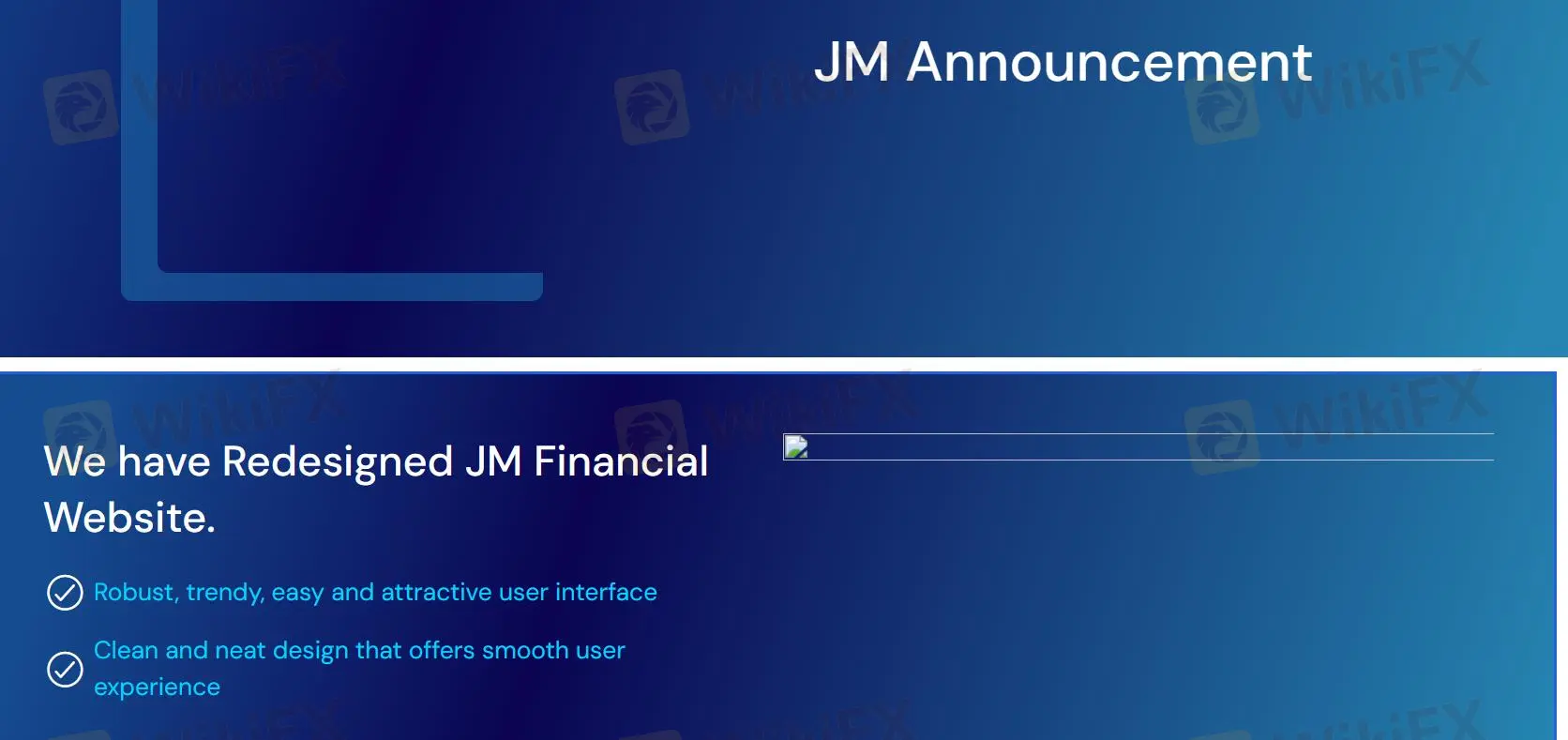 JM Announcement JM Announcement