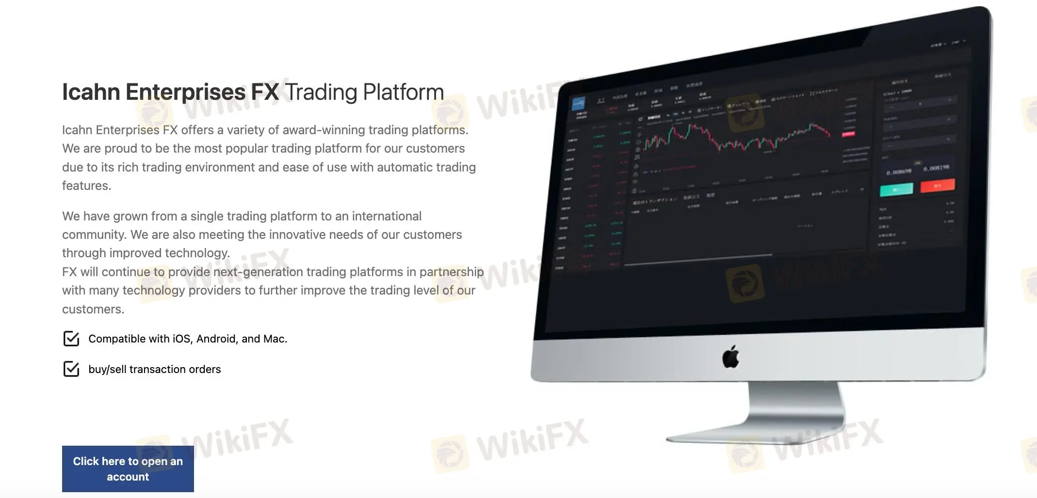 Plataforma de Trading Plataforma de Trading