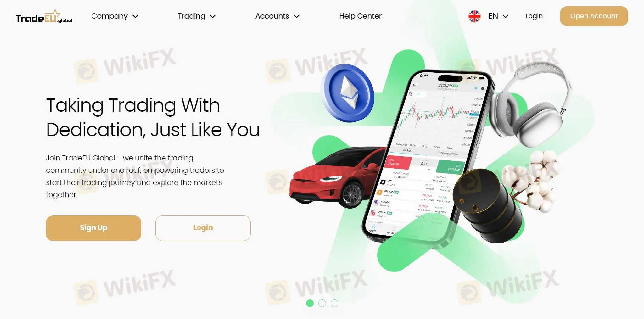 نظرة عامة على TradeEU Global نظرة عامة على TradeEU Global