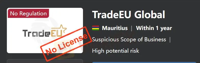هل TradeEU Global موثوقة؟ هل TradeEU Global موثوقة؟